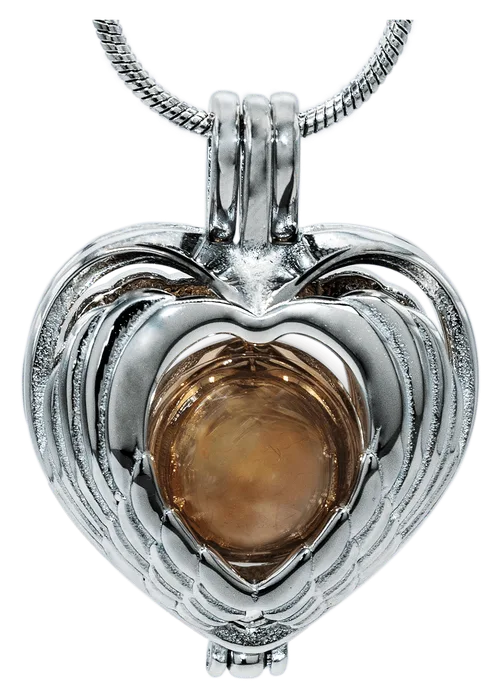 Dije Corazón Protector · joyería memorial Funera